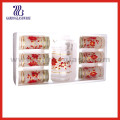 Decorated Glass Jug Set, Glassware Set (EX-T8-704)